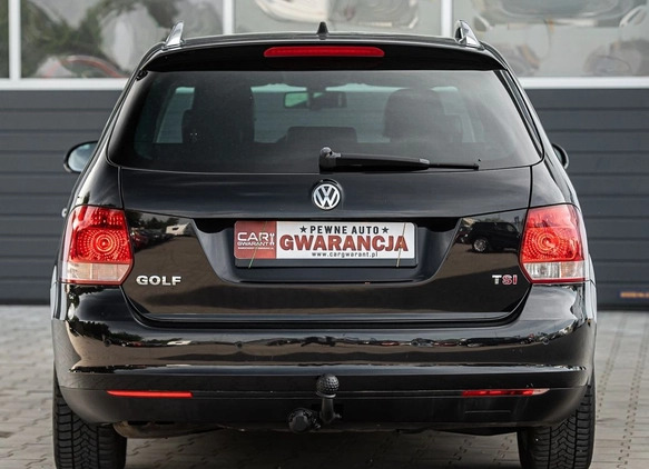 Volkswagen Golf cena 19900 przebieg: 181000, rok produkcji 2008 z Rychwał małe 379